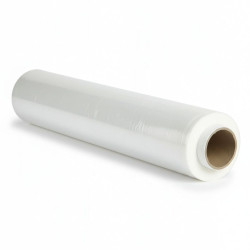 Strečová folie 500mm 23my 1,5kg bílá neprůhledá
