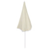 Zahradní slunečník 145 cm SPRINGOS CLASSIC BU0024 světle béžový