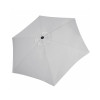 Zahradní slunečník 250 cm, světle šedý SPRINGOS SUNNY GU0022