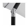 Zahradní slunečník 250 cm, světle šedý SPRINGOS SUNNY GU0022