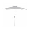 Zahradní slunečník 250 cm, světle šedý SPRINGOS SUNNY GU0022