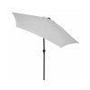 Zahradní slunečník 250 cm, světle šedý SPRINGOS SUNNY GU0022