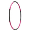 Hula hoop obruč nastavitelná 67-88 cm ACTIGET ACT0132 růžovo-šedá