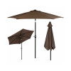 Zahradní slunečník 250 cm, hnědý SPRINGOS SUNNY GU0023