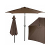 Zahradní slunečník 250 cm, hnědý SPRINGOS SUNNY GU0023