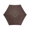 Zahradní slunečník 250 cm, hnědý SPRINGOS SUNNY GU0023