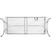 Skládací cateringový stůl 180x74 cm SPRINGOS RAUT GF0108 bílý