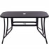 Zahradní stůl 120x70 SPRINGOS TOSCANA GF0077 černý