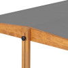 Dětské pískoviště se stříškou 120x120 cm SPRINGOS + podložka