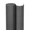 PVC zástěna 1,2x5 m na balkon plot SPRINGOS GA0242 šedá