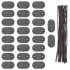 Montážní sada pro pvc zástěny 26ks SPRINGOS GA0236 šedá