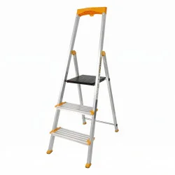 Hliníkové schůdky 3 stupně jednostranné DRABEST ALD3 MAX 150 kg
