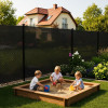 Stínící tkanina 150cm x 25m, 90% zastínění, černá SPRINGOS SN0022