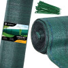 Stínící tkanina 150cm x 25m, 90% zastínění, zelená SPRINGOS SN0018