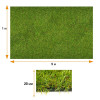 Umělý trávník 20 mm, 1x5 m SPRINGOS GA0260