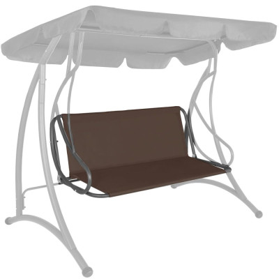 Potah sedáku pro zahradní houpačky 160X100 cm SPRINGOS GS0004S hnědý