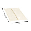 Potah sedáku pro zahradní houpačky 130X100 cm SPRINGOS GS0027S ecru