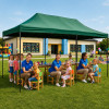 Párty stan 3x6 m SPRINGOS GP0009 zelený