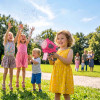 Bublifuková pistole SPRINGOS KG0065 růžová