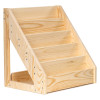 Dětský stojan na knížky SPRINGOS WF0022 přírodní