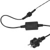 LED světelný řetěz - 41,5m, 500LED, IP44, studená bílá + záblesky