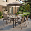 Zahradní stůl 120x70, hnědý SPRINGOS TOSCANA GF0076