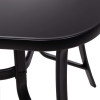 Zahradní stůl 120x70 SPRINGOS TOSCANA GF0077 černý