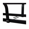 Zahradní stůl 150x90 cm SPRINGOS TOSCANA BLACK černý
