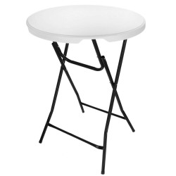 Zahradní barový stůl 110x80 cm SPRINGOS GF0101 bílý