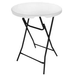 Zahradní barový stůl 110x80 cm SPRINGOS GF0101 bílý