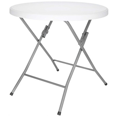 Cateringový stůl skládací 80x74,5 cm SPRINGOS GF0111 bílý