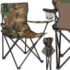 Kempingové křeslo SPRINGOS PYRENA CS0110 khaki