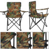 Kempingové křeslo SPRINGOS PYRENA CS0110 khaki