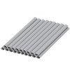 Plotová páska 19cm x 50m + spony SPRINGOS FN0010 světle šedá