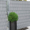 Plotová páska 19cm x 50m + spony SPRINGOS FN0010 světle šedá