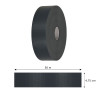 Plotová páska 4,75cm x 50m + spony SPRINGOS FN0012 antracitová