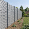 Plotová páska 4,75cm x 35m + spony SPRINGOS FN0004 světle šedá