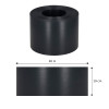 Plotová páska Premium 19cm x 26m + spony SPRINGOS FN0005 antracitová