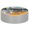 Plotová páska 4,75cm x 35m + spony SPRINGOS FN0004 světle šedá