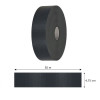 Plotová páska 4,75cm x 35m + spony SPRINGOS FN0003 antracitová