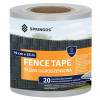 Plotová páska 19cm x 35m + spony SPRINGOS FN0002 světle šedá