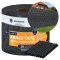 Plotová páska 19cm x 35m + spony SPRINGOS FN0001 antracitová