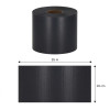 Plotová páska 19cm x 35m + spony SPRINGOS FN0001 antracitová