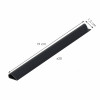 Spony na plotovou pásku 19x1,5 cm sada 20ks SPRINGOS FN0006 antracitové