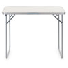 Kempingový stolek 90x60x70cm SPRINGOS CS0136 bílý