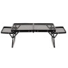 Kempingový stolek 89x40x27cm SPRINGOS CS0187 černý