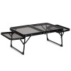 Kempingový stolek 89x40x27cm SPRINGOS CS0187 černý
