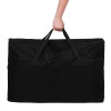 Kempingová kuchyňka se skříňkami 175x45x110cm SPRINGOS CS0188 černo-stříbrná