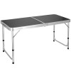 Kempingová kuchyňka se skříňkami 120x47cm SPRINGOS CS0179 modrá