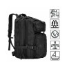Turistický batoh 35l SPRINGOS MARINER černý